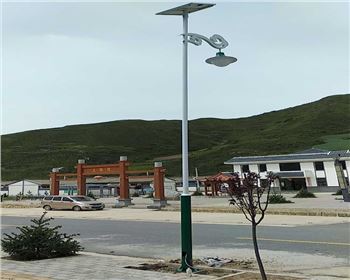 甘肅省岷縣馬塢鎮(zhèn)黑鷹溝村新農(nóng)村太陽能路燈項(xiàng)目