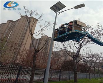 青海博思格西安工廠內(nèi)路燈改造項目工程